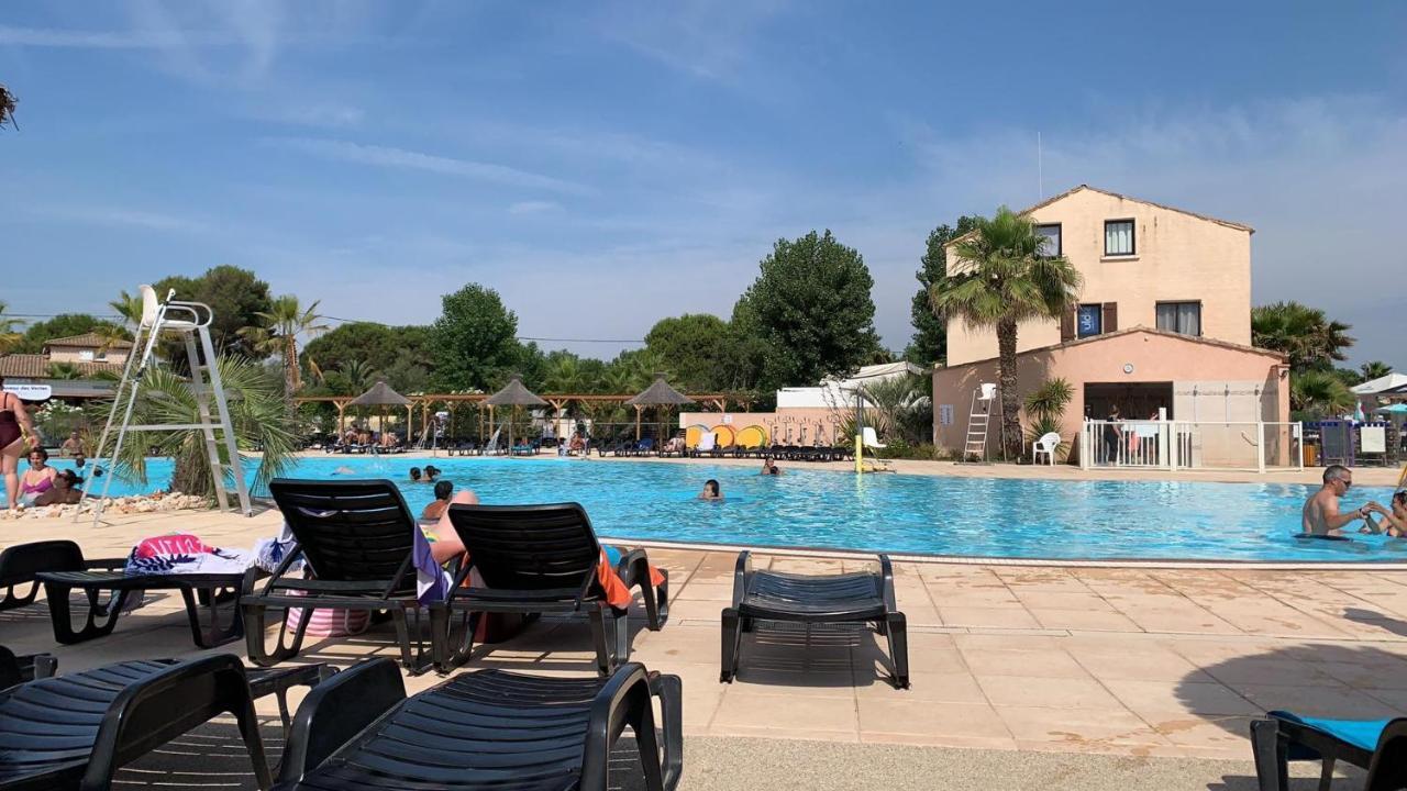 Mobilehome 8 Personnes Avec Clim Situe Aux Sables Du Midi Valras-Plage Exterior photo