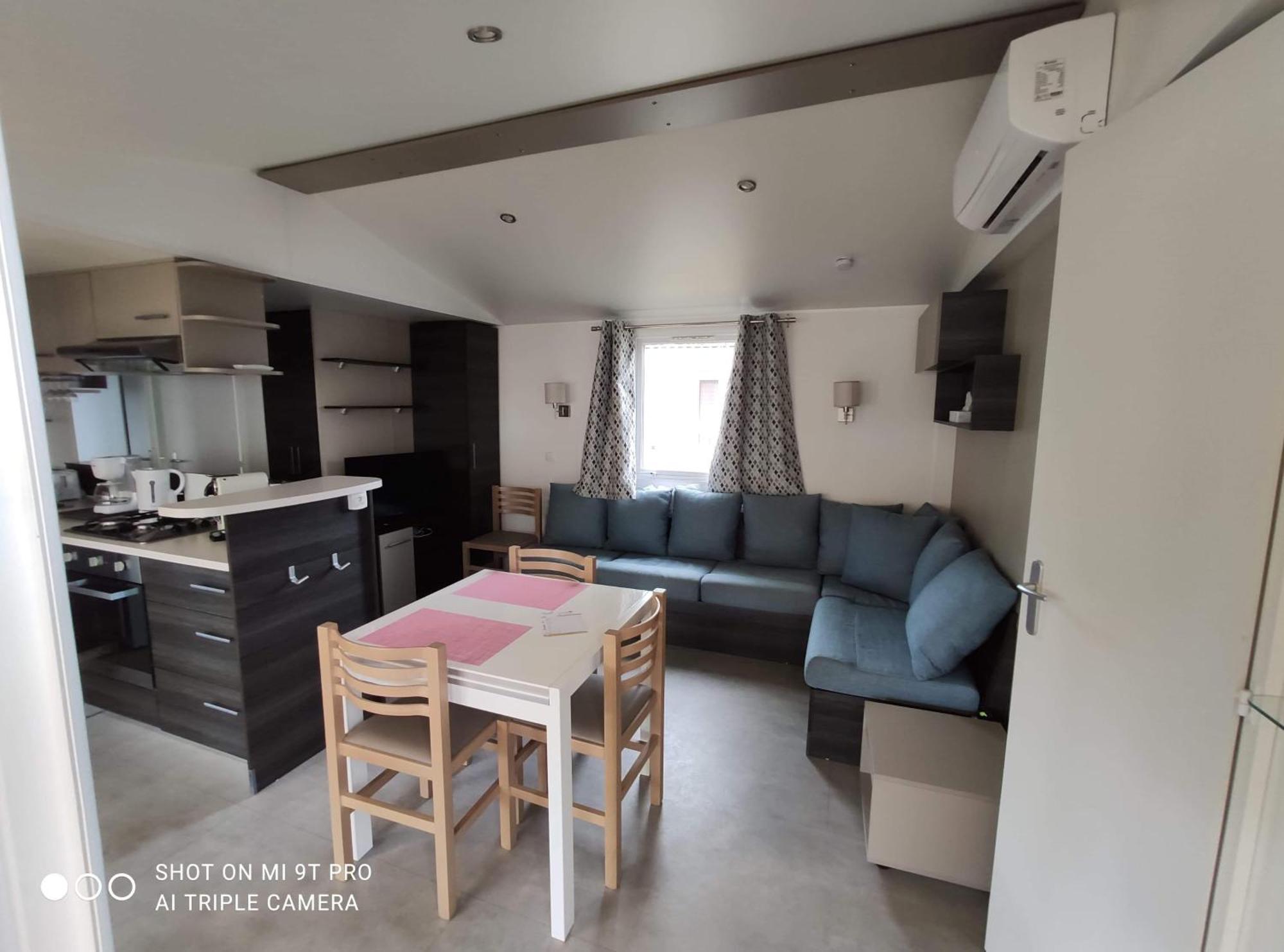 Mobilehome 8 Personnes Avec Clim Situe Aux Sables Du Midi Valras-Plage Exterior photo